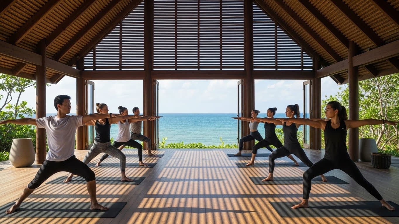 Yoga retreat experience